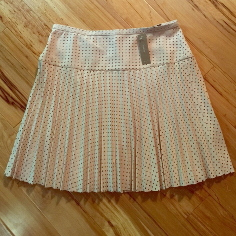 JCrew Pink Pleated Skirt
